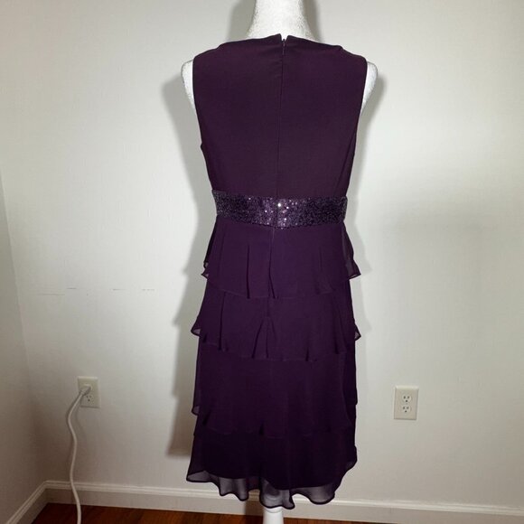 Women's V-Neck Dress - Picture 3 of 7